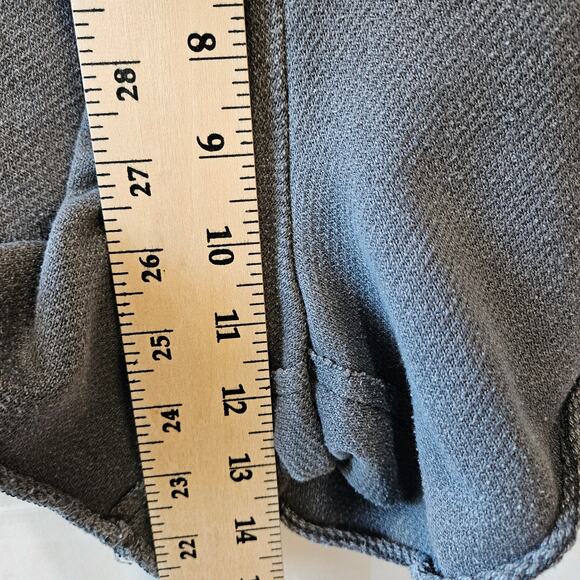 Aerie Terry Knit Gray High Rise Gym Exercise Shorts Size XS - Picture 8 of 9